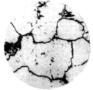 Precipitated Carbide Rating X6