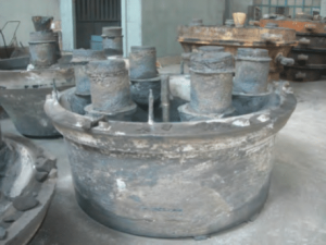Cone crusher concave after casting