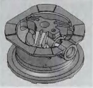 Hauptrahmen des Kegelbrechers MP800