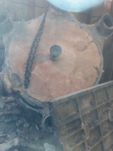 cone crusher mantle after casting