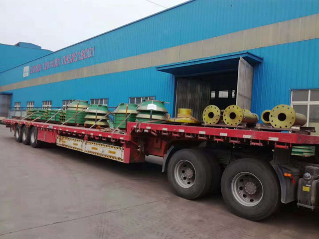 Copper Parts And Cone Crusher Liners Send To Customers