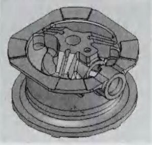 MP800 конустық ұсатқыштың негізгі жақтауы