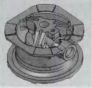 MP800 Cone Crusher Main Frame MP800 Cone Crusher Main Frame
