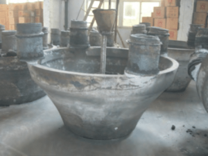 Cone crusher mantle after casting