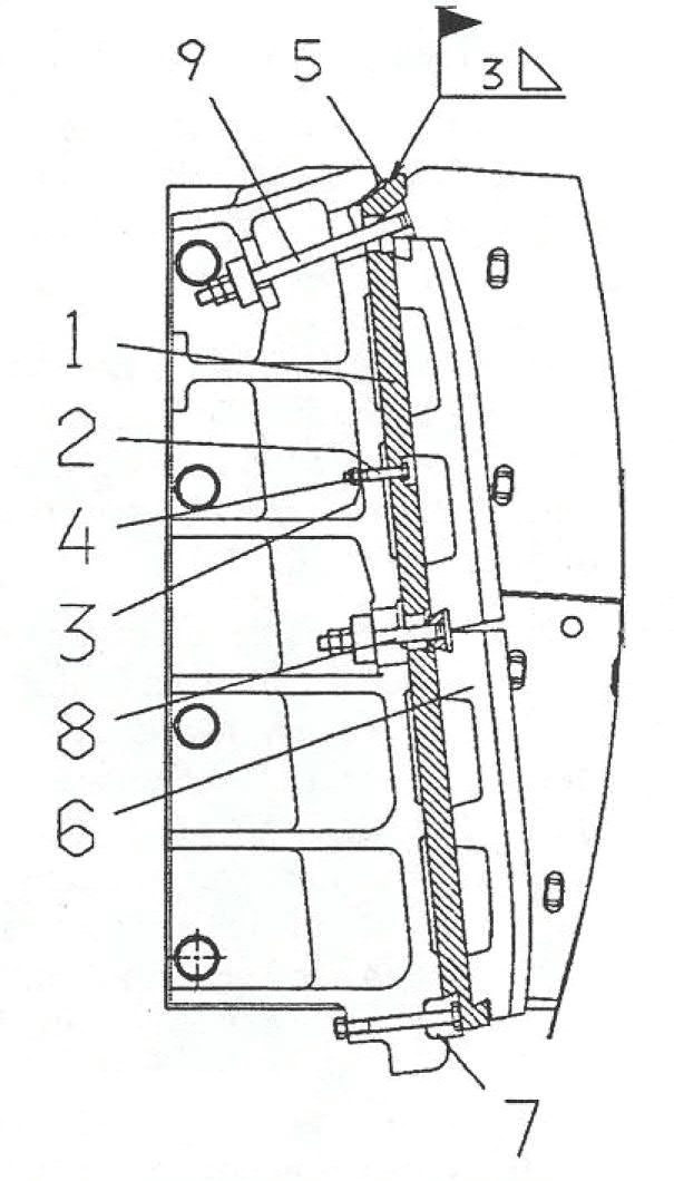 Jaw Crusher intermediate plate Jaw Crusher intermediate plate