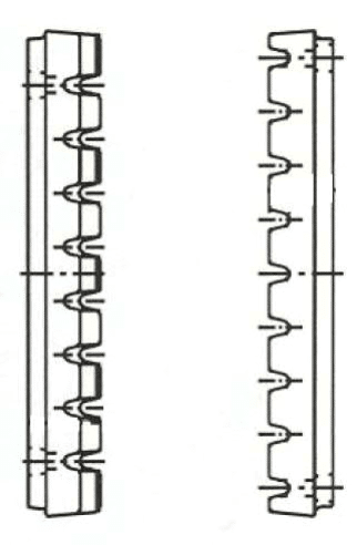 Jaw Plates Tooth Profiles And Uses Jaw Plates Tooth Profiles And Uses