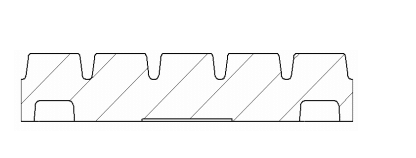 Dente per impieghi gravosi