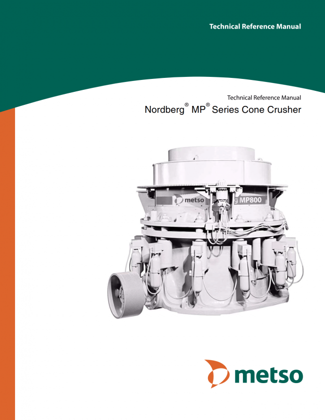 Nordberg MP Series Cone Crusher Technical Reference Manual