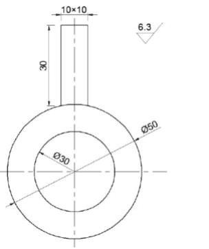 Fig.2-7 El diagrama esquemático de los componentes de prueba bajo 4.J energía de impacto