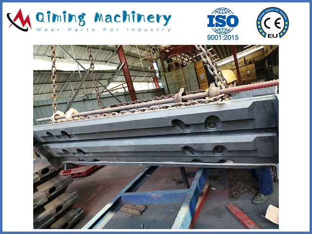 alloy steel apron feeder pans