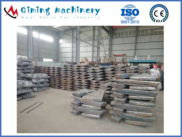 بطانات مطحنة الكروم المولي الصلب بواسطة Qiming Machinery